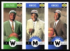 1996-97 Collector's Choice #M96/M147/M148  Walker McCarty Wallace
