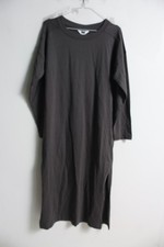 Next Womens Long Jersey Sweater Dress - Grey - Size XS (c51)