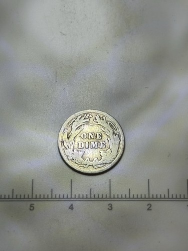 Barber Dime von 1902, gute Details - Bild 2 von 2