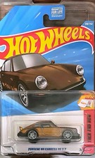 Hot Wheels Porsche 911 Carrera RS 2.7 1973 Brown Diecast Car 1:64 Unopened