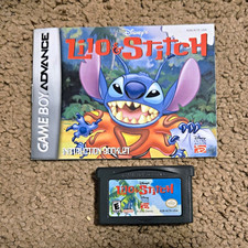 Disney Interactive Disney's Lilo & Stitch Game Boy Advance Game / Manual 2002