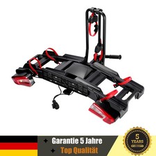 Fahrradträger Anhängerkupplung 2 Fahrräder E Bikes 60kg mit Fußpedal Faltbar