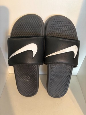 Men's NIKE Slides SANDALS Flip Flops Black Size Sports Beach size 13