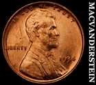1934 Lincoln Wheat Cent - Red Choice Gem Brilliant Unc+++++  Lustrous  #G8704