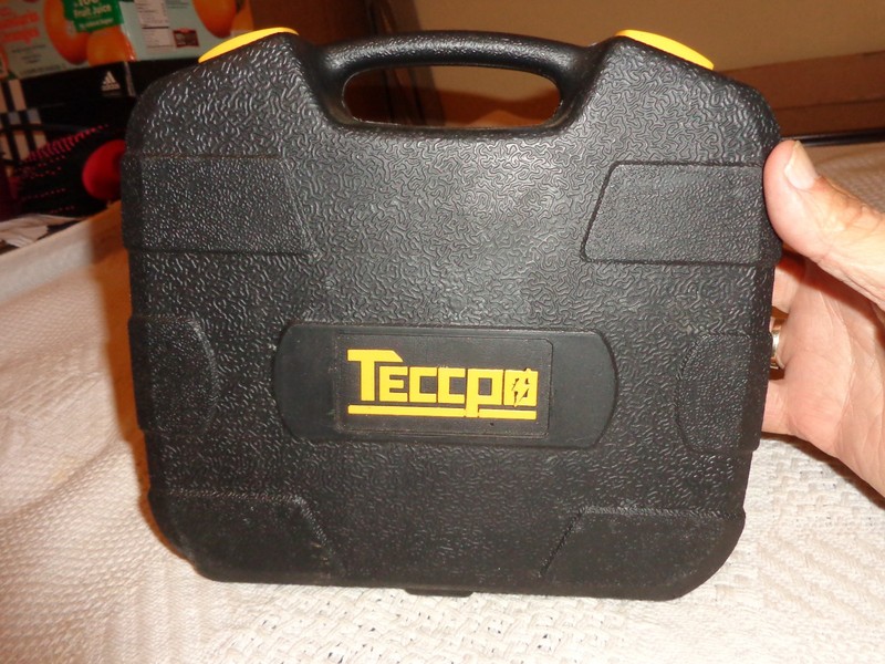 teccpo brand plastic tool case.