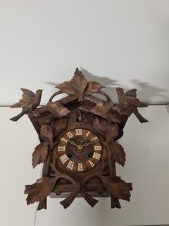 Antique Rare Gordian Hettich Cuckoo Clock