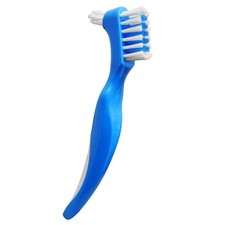 RE-GEN Double Sided Easy Grip Ergonomic Multipurpose Denture Cleaning Brush