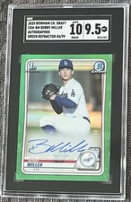 2020 · Bowman Chrome · Chrome Auto — 1st status unconfirmed · Green Refractor · /99