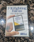 F-16 Fighting Falcon Sega Card - CIB - Stain Damage