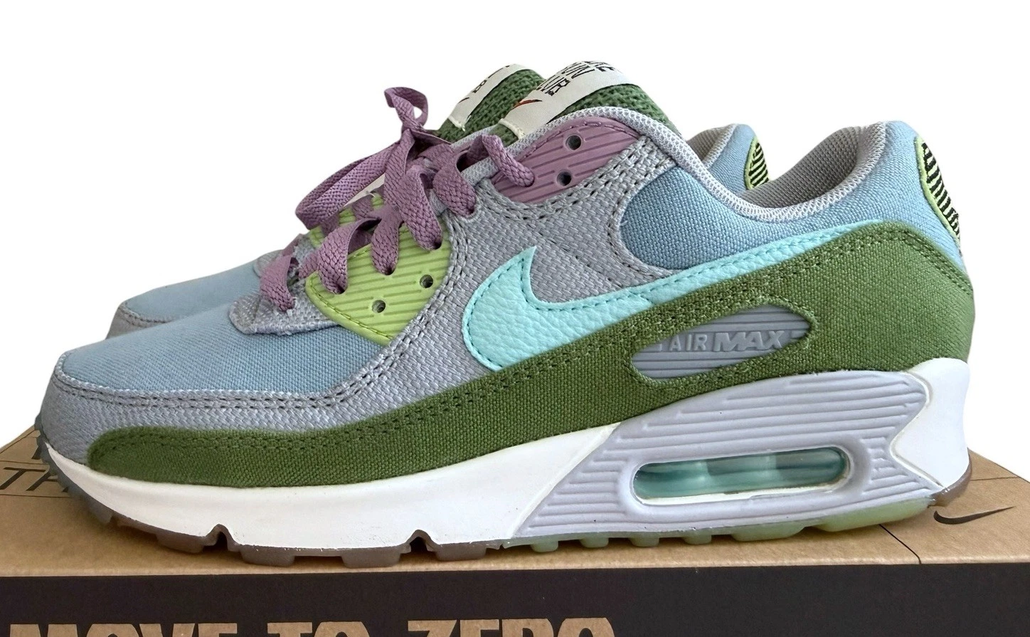 Nike Air Max 90 SE "Sun Club" Mens 8 Womens 9.5 Athletic Sneakers DM0036-400