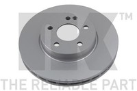 2X NK Bremsscheibe 313375 FüR Klasse Marco Vito Mixto W639 Mercedes Viano Double