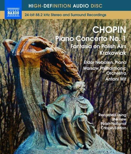 Blu-Ray Audio - Fryderyk Chopin - Piano Concerto No.1 - Naxos -D- Neu-image