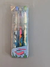 Vintage Bensia Super-3 Set of Non-Sharpening Pencil-BallPoint Pen-Color Pencil