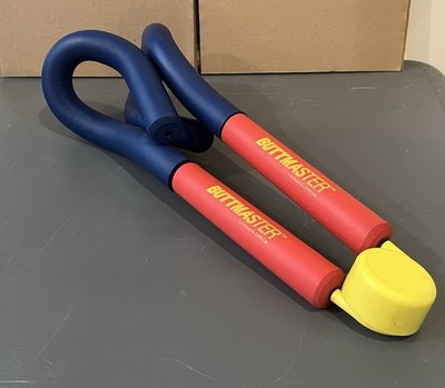 Vintage Suzanne Somers ButtMaster Sculpting Tool Toning System Workout Red Blue