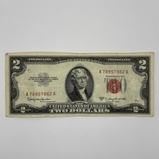 1953C $2 Legal Tender United States Note 7862A