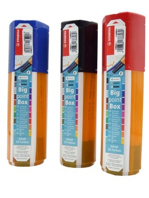 Stabilo Point 88  -   Big Point Box  Fineliner Set 20 Farben  0,4mm  F   8820-1 