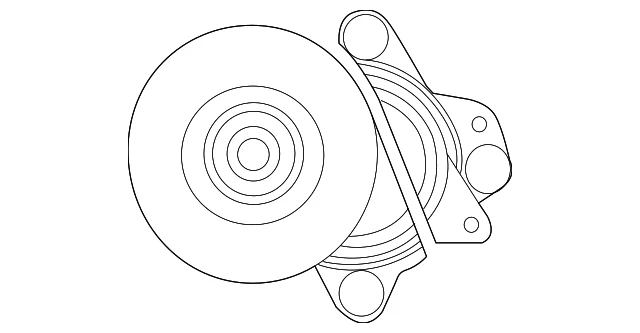 Genuine Nissan 2016-2024 Titan NV Drive Belt Tensioner 11955-9FV0A - Image 2 of 4