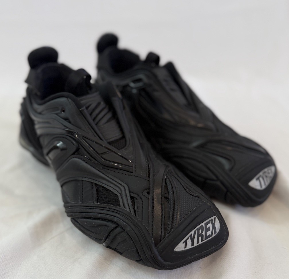 Size 9- Balenciaga Tyrex Low Black | eBay