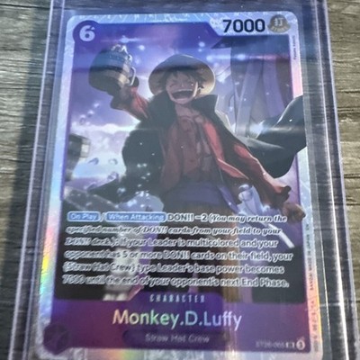 Monkey.D.Luffy ST26-005 SR ONE PIECE Card Game NM Purple Starter Deck 26 NM K5