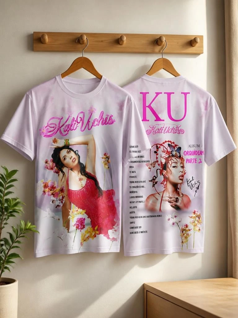 Kali Uchis Orquídeas Parte 2 & Hoodie All Over Print T Shirt