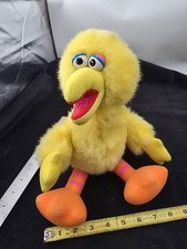 Vintage Playskool Plush 13" BIG BIRD Sesame Street 1986 GREAT CONDITION Htf
