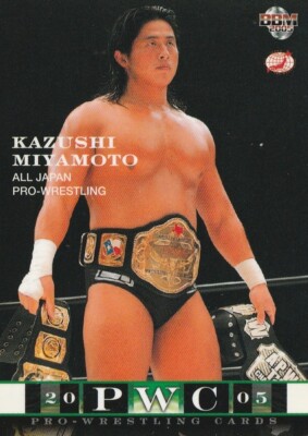 Kazushi Miyamoto 2005 BBM Pro Wrestling #45 | eBay