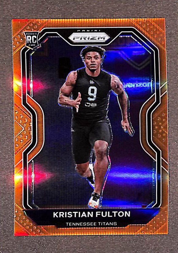 Kristian Fulton Panini Prizm #397 Orange