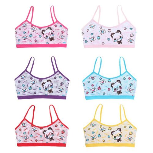 Beathable Teen Sports Bra for Puberty Girl 5 Options Cotton Training Bras - Picture 1 of 9