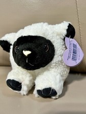 Puffkins "Lizzy" the lamb beanie plush NWT