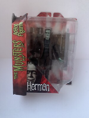 2011 DIAMOND SELECT TOYS 8â THE MUNSTERS HERMAN MUNSTER ACTION FIGURE RARE | eBay