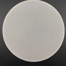7.5"-186mm White Speaker Cover Metal Mesh Grill For Ceiling Speaker 13mm Height
