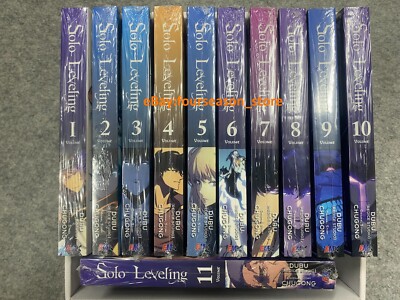 NEW~ Solo Leveling Manga English Volume 1 - 11 Full Set Manhwa Comic by Chugong