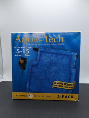 Aqua-Tech Power EZ Change Replacement Filters For 5-15 Filter System  Pack of 3