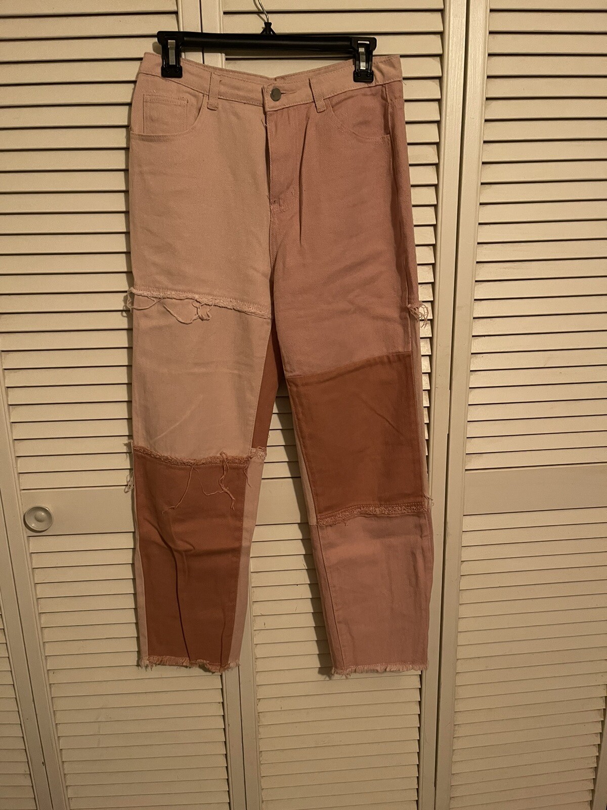 patchwork jeans - image 4