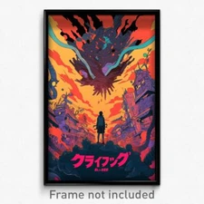 Thai Movie Poster - Villainous Lumber Yard (Thailand Retro Film Art Print)