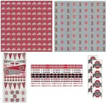 Ohio State University Scrapbook Kit Paper Stickers YOU PICK FROM 6 ITEMS