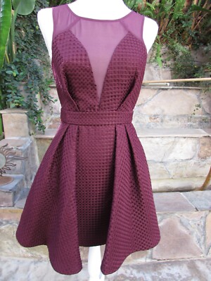 Bcbgeneration Dresses | Bcbgeneration Cocktail Short Dress Maroon Sleeveless Formal Open Back Size 2 | Color: Purple | Size: 2 | Tomyroxylucy's Closet Bcbgeneration Dresses | Bcbgeneration Cocktail Short Dress Maroon Sleeveless Formal Open Back Size 2 | Color: Purple | Size: 2 | Tomyroxylucy's Closet