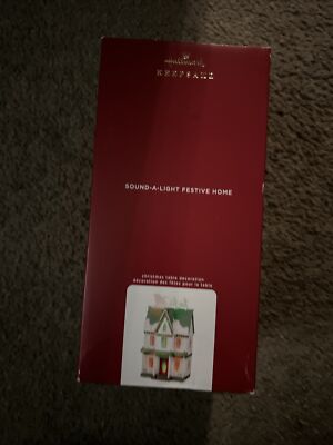 2020 Hallmark Keepsake Ornament Sound-A-Light Festive Home NIB