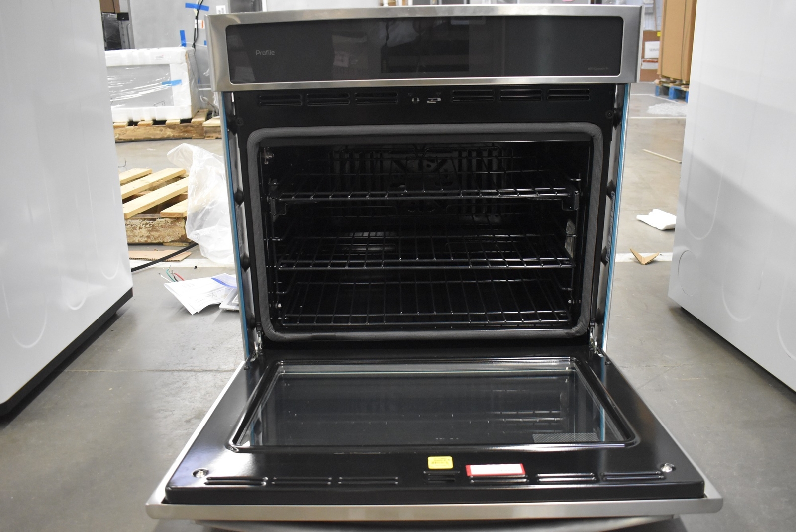 GE Profile PT9051SLSS 30" Stainless Single Electric Wall Oven NOB