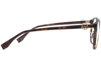 Fendi FF0336/F 086 Eyeglasses Women's Dark Havana Full Rim