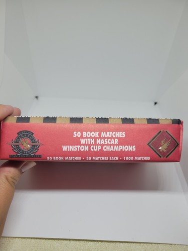 Vintage NASCAR Winston Cup Series 25th Anniversary Champions Tin with Matches - Picture 4 of 6