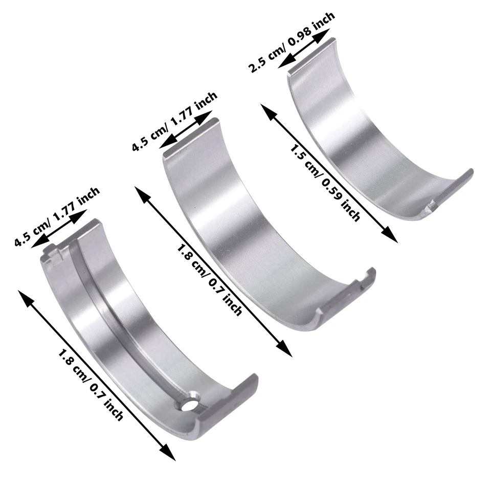 Main Rod Bearings Fit For 2010-2015 Hyundai Accent Kia Rio 1.6L DOHC 16V Replace - Изображение 2 из 4