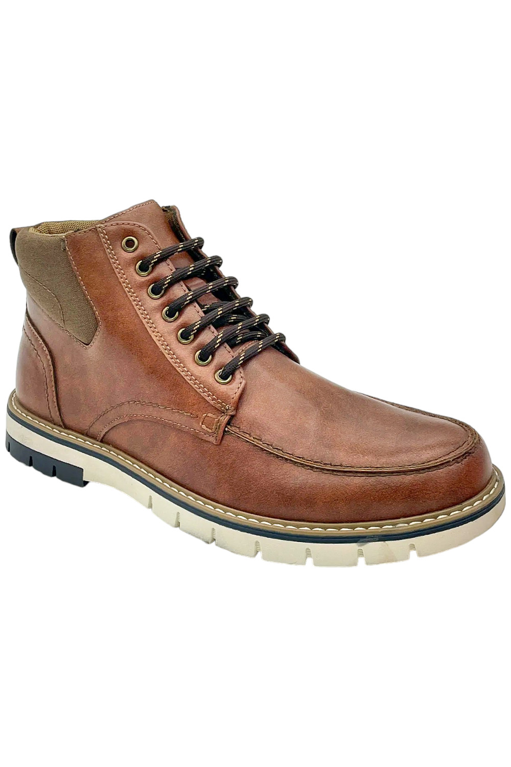 Vance Co. Men's Dalvin Lace-up Ankle Boot Brown