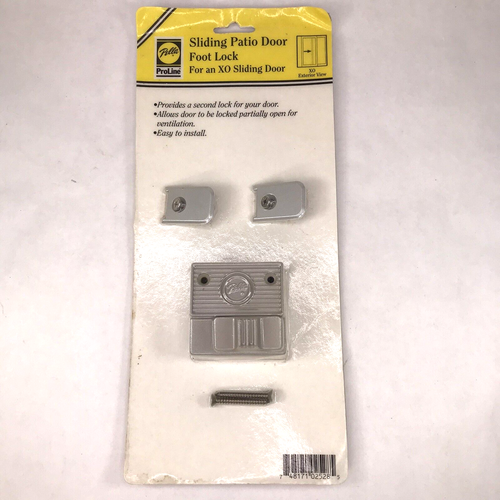 Pella Sliding Patio Door Foot Bolt for XO Sliding Door Second Lock Home Security 748171025285 eBay