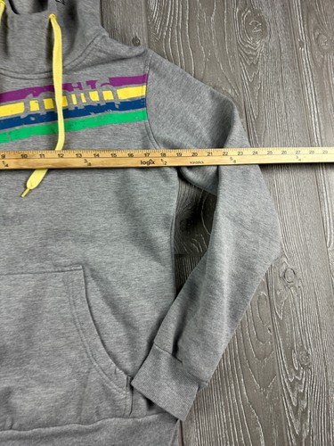 Smith Optics Hoodie Size Medium Womens Gray Rainbow - Picture 7 of 9