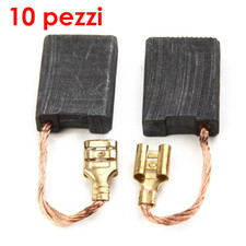 10 Spazzole carboncini smerigliatrice angolare per HILTI DC230S DCG230 6,3x16x22