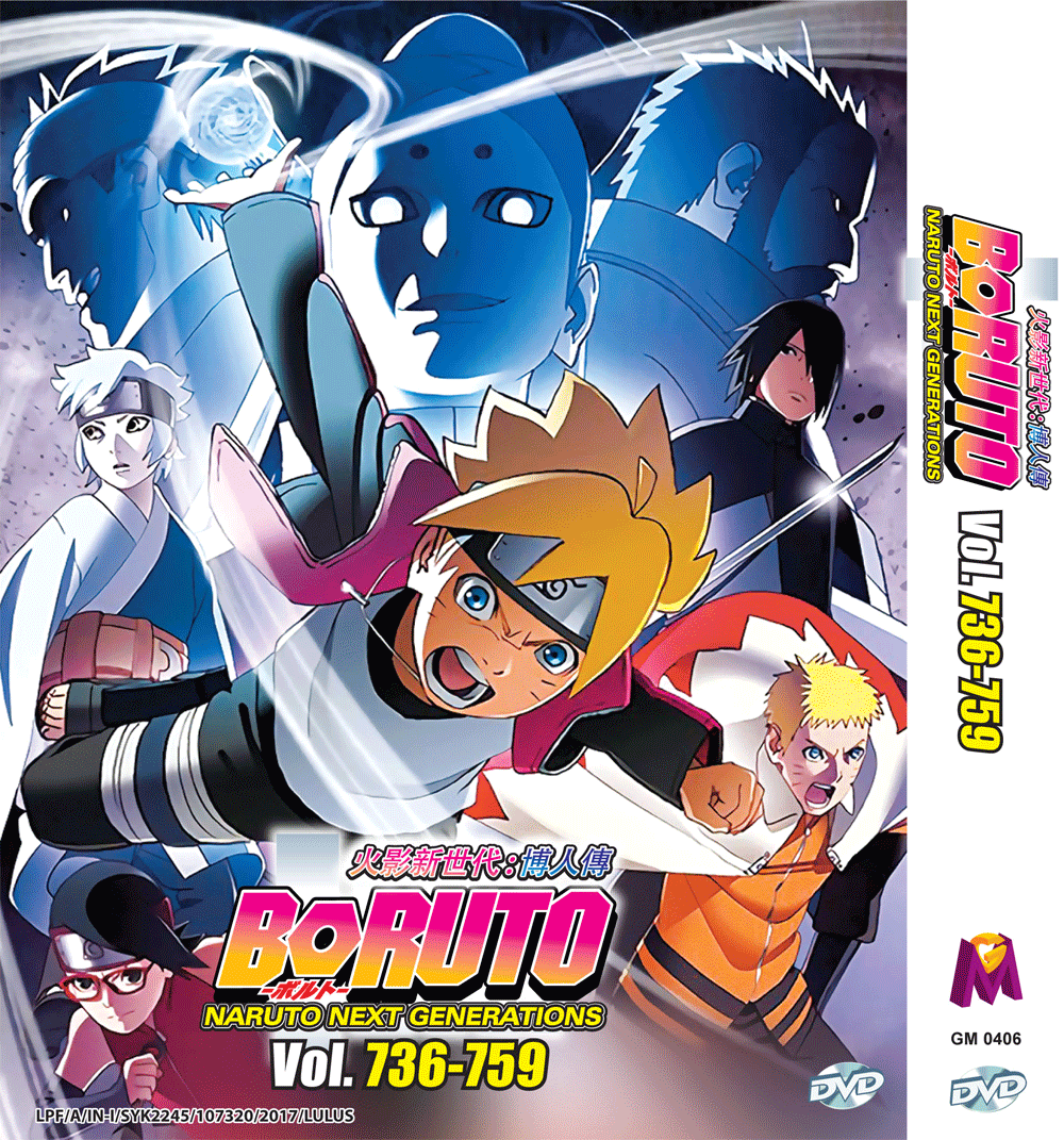 Anime DVD BORUTO Naruto Next Generation 736-759 English Subtitle Reg All  for sale online