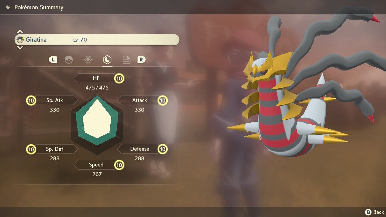 Shiny Giratina 6IV - Pokemon X/Y OR/AS S/M US/UM Sword/Shield