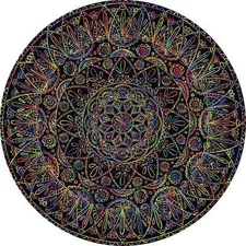 Mandala Puzzle 1000 Pieces for Adults, Difficult Impossible Puzzle Hard, Challen