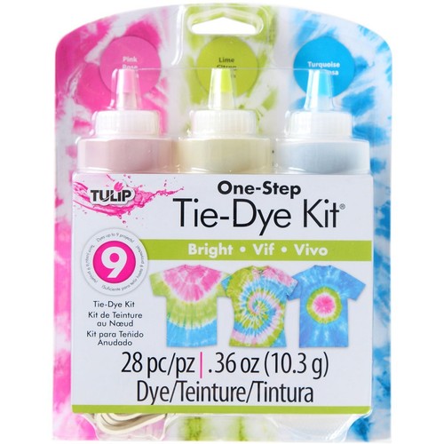 Vibrant Tulip Tie-Dye Color Burst Kit - Transform Your Fabrics with Brilliant Hu